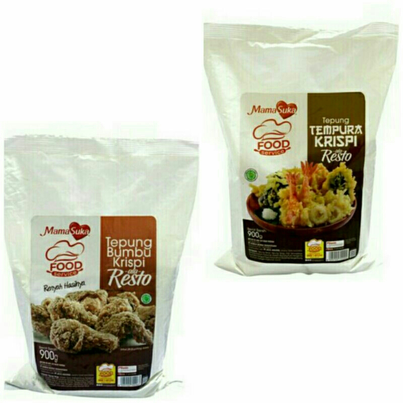 

Mamasuka Tepung Bumbu Tempura dan Krispy ala Resto 900 grm