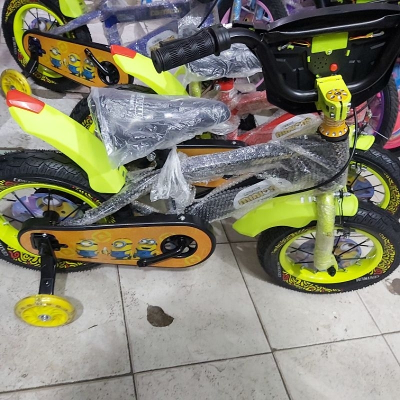 Sepeda bmx anak 12 MINION BAN BESAR