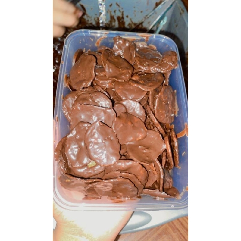 

Keripik Pisang Coklat Lumer / Banana Chocomelted Free sumpit