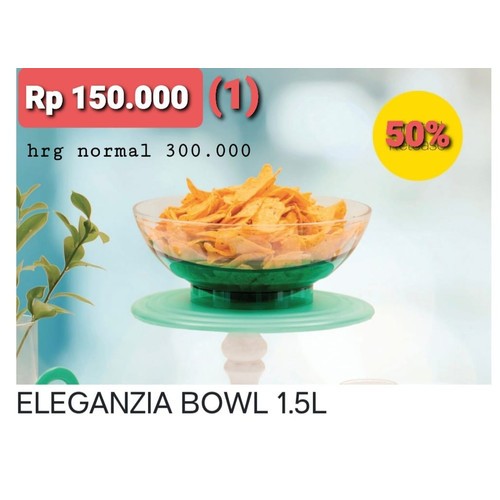 Tupperware Eleganzia Bowl 1.5 L
