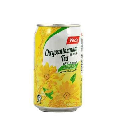 

Yeos Teh Chrysanthemum 24 kaleng 300 ml
