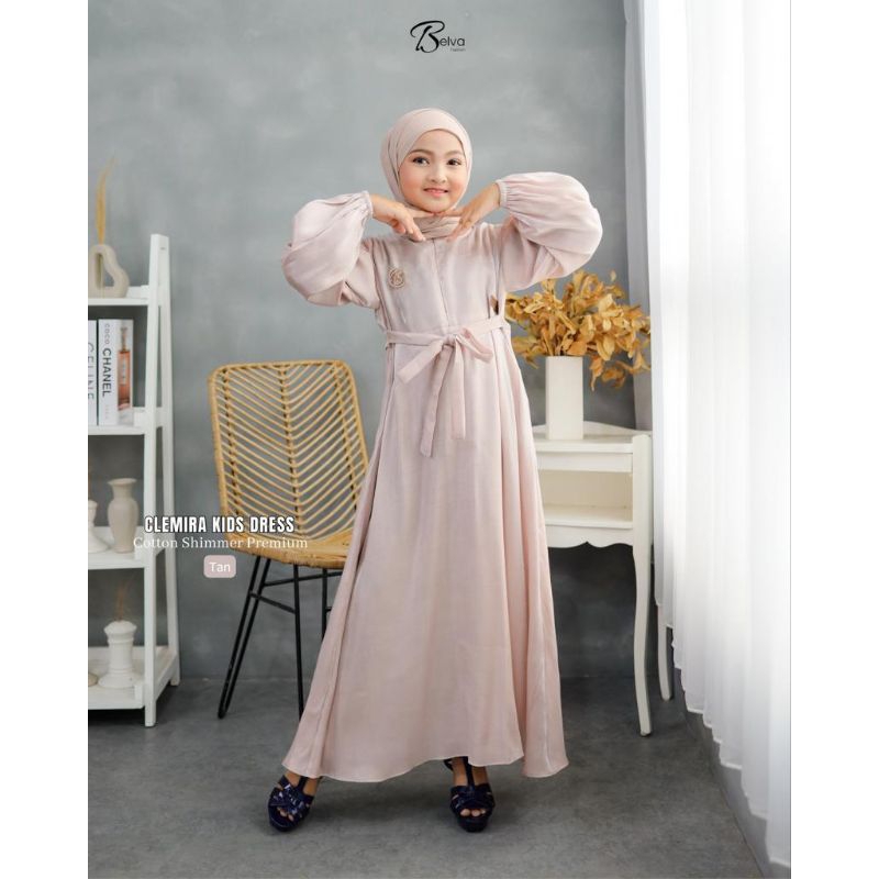 clemira dress kids✅️cod✅️by belva fashion✅️