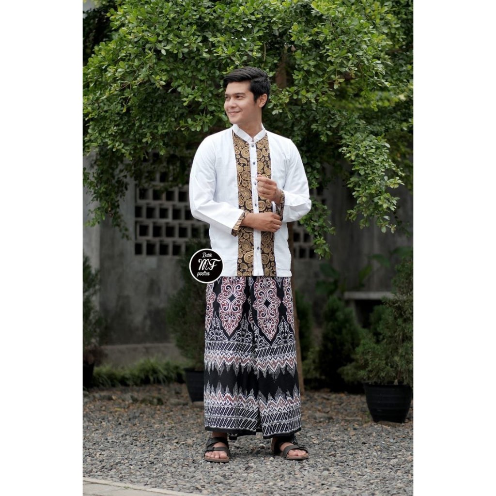 SARUNG BATIK MF POETRA CAP PEKALONGAN / SARUNG SANTRI / SARUNG AZZAHIR