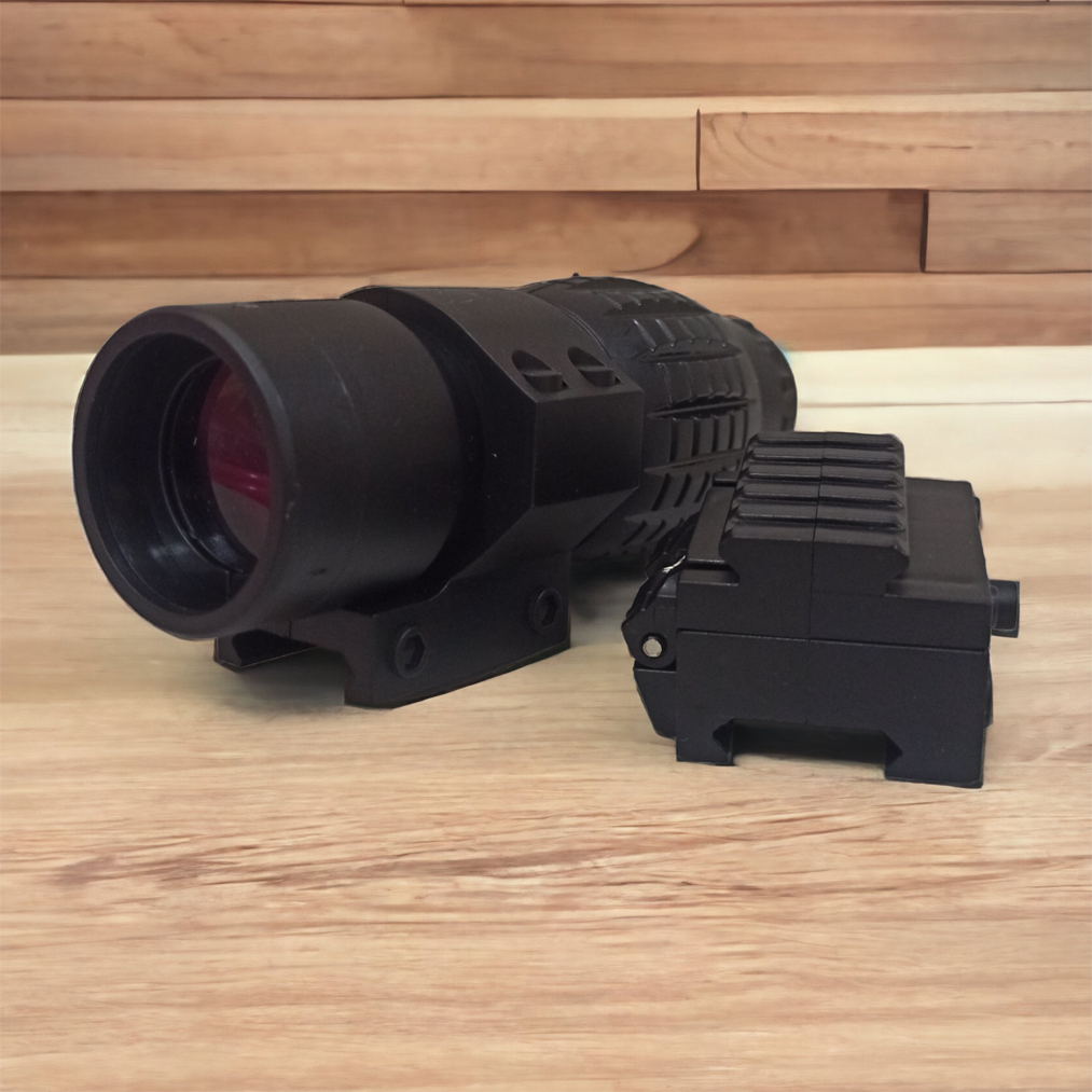 ZOOM SCOPE - Scope Magnifier flip zoom 3x Magnifier Kaca Pembesar