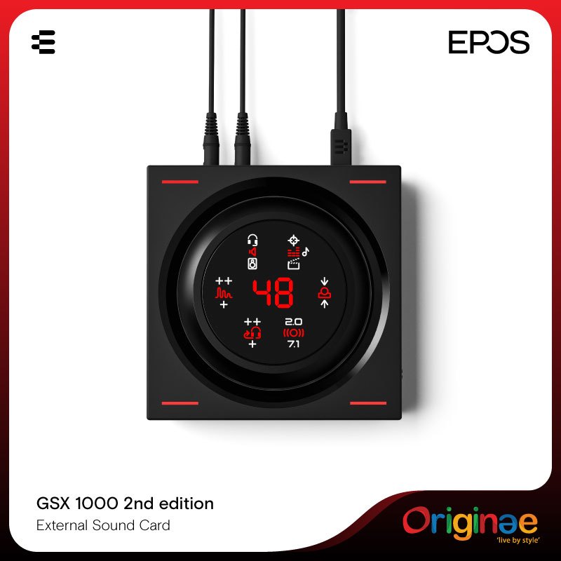 EPOS GSX 1000 2nd edition - Soundcard Gaming 7.1 Surround Sound