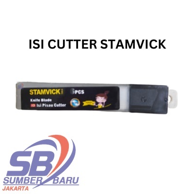 

Isi Cutter STAMVICK Besar Tajam Kaku Isi 6 Pcs Kualitas Bagus Silet Kualitas Terbaik SBJ