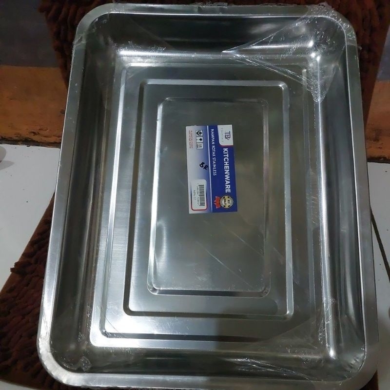 Nampan stainless besar / 1pcs