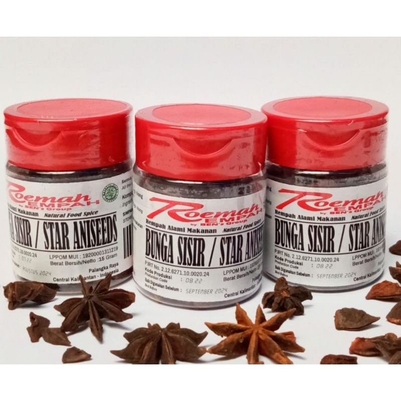 

Roemah Rempah Bunga Sisir/Star Aniseeds 15g