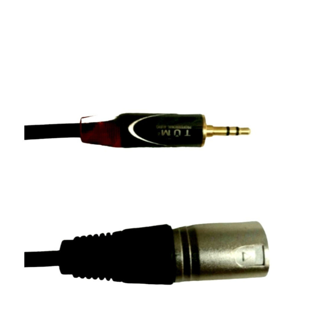 Kabel Audio - Jack Akai Mini Stereo 3.5 mm To Jack XLR 3 Pin - 2 Meter