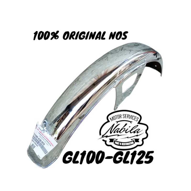 spakbor depan Honda gl100 gl 125 gl 100 nos original