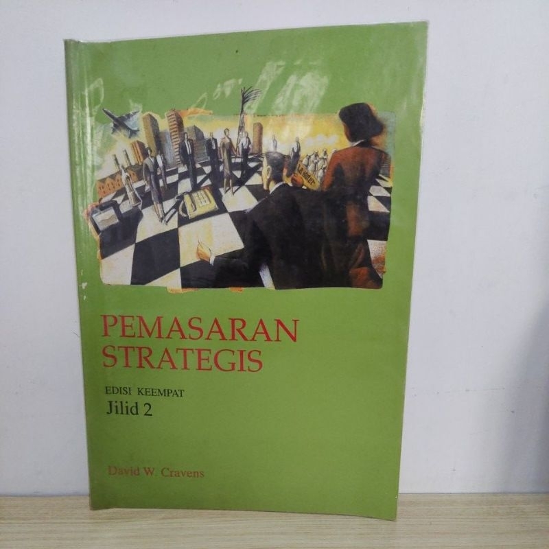 Preloved buku Pemasaran Strategis Edisi ke 4 jilid 2 (David W Cravens) ori