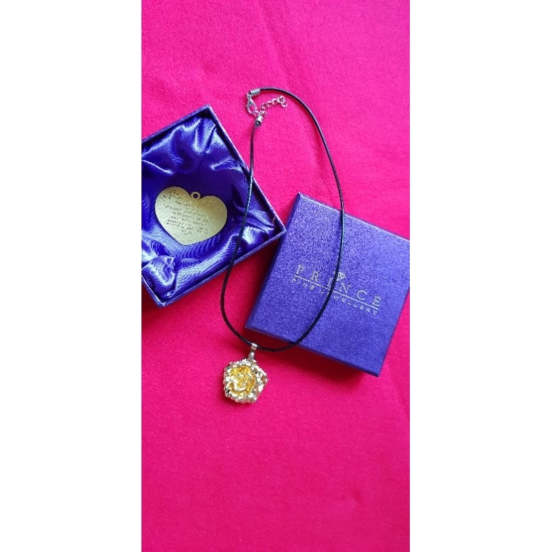 kalung bunga emas 99,9%