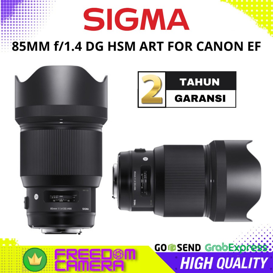 sigma 85MM F/1.4 DG HSM ART For Canon Sigma for canon 85mm f/1.4art