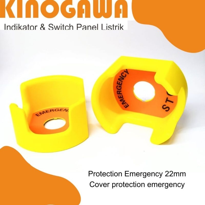 KINOGAWA Protection Emergency Cover protection emergency Komponen Panel Listrik Perakitan Proyek Ind