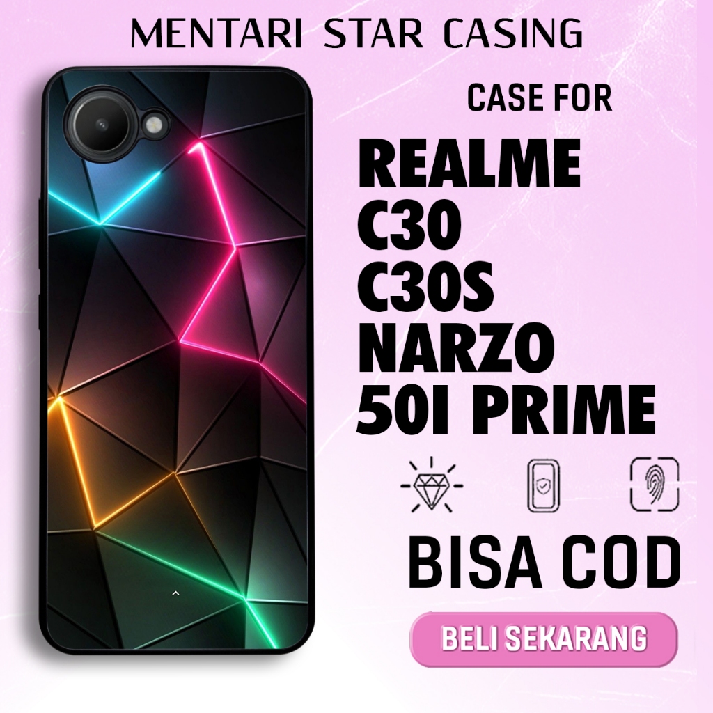 case hp realme c30 c30s narzo 50i prime terbaru aesthetic cute 7 art kawai lucu keren cute cewek cow