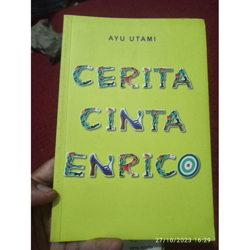 novel cerita cinta Enrico by Ayu Utami