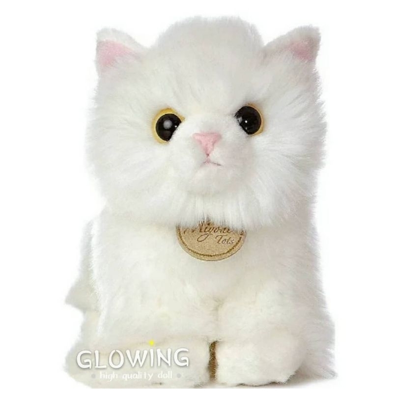 Boneka Kucing Putih Anggora