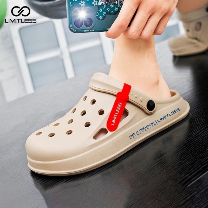 Sandal Selop Pria Tali Belakang Sendal Pria Eliezer