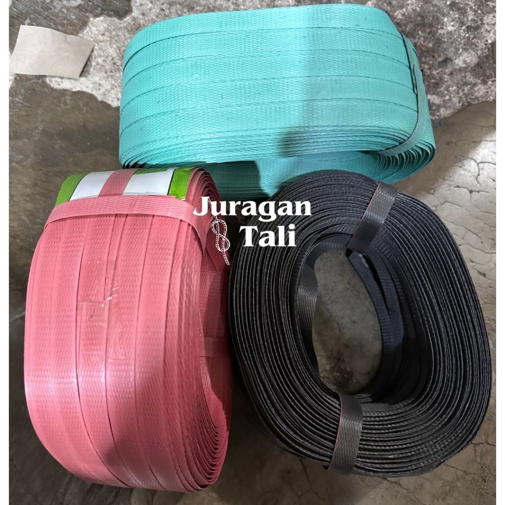Tali strapping band 15 mm / Tali klem untuk kebutuhan gudang berkualitas tinggi / Tali Kerajinan