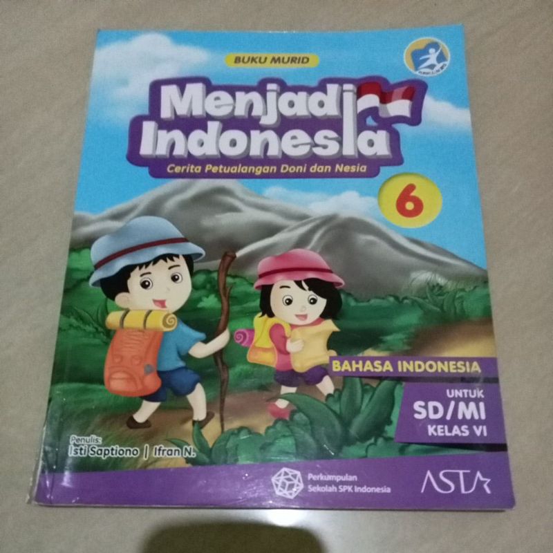 BUKU ORI MENJADI INDONESIA KELAS 6 SD PENERBIT ASTA KURIKULUM 2013