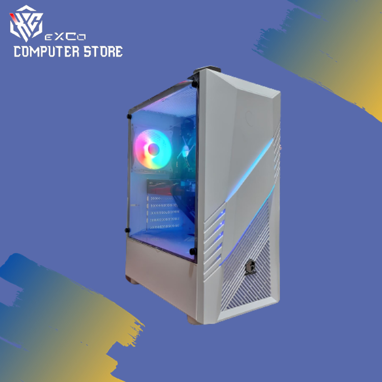 PC Gaming AMD Ryzen 5 5600G (MOBO B550M) NVME 128GB DDR4 16GB