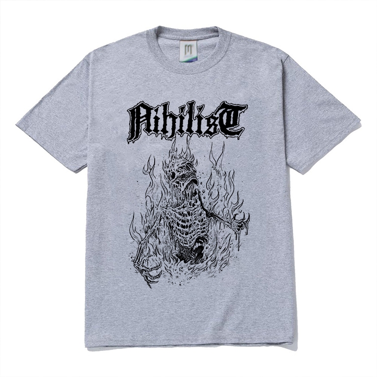 Kaos Band NIhilist Tshirt Merchandise
