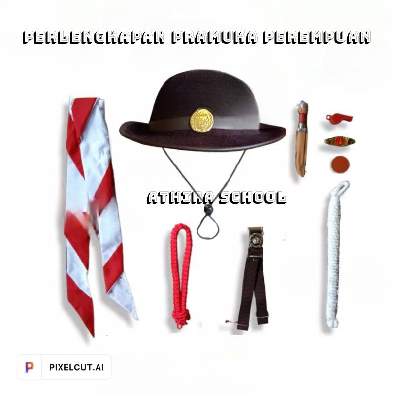 Peralatan Pramuka Penggalang Perempuan