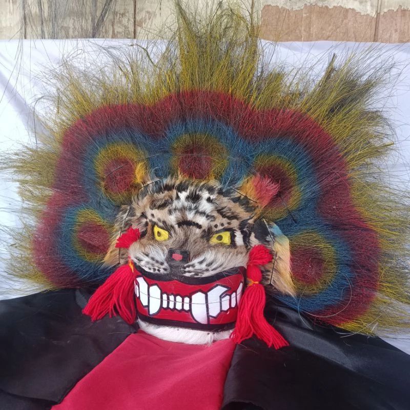Barongan Anak Usia 2 tahun sampai 6 tahun Barongan Kayu Barongan Blora  Ukuran 15 cm