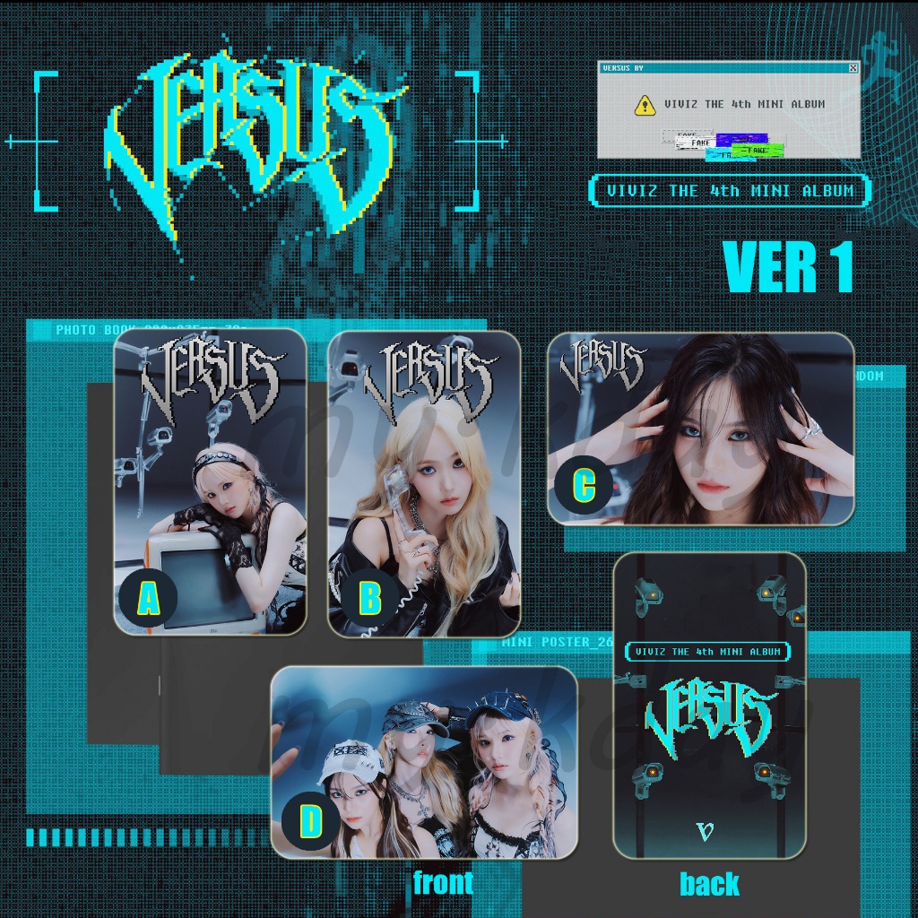 PC-1444, Unofficial Photocard Viviz Versus 2 sisi