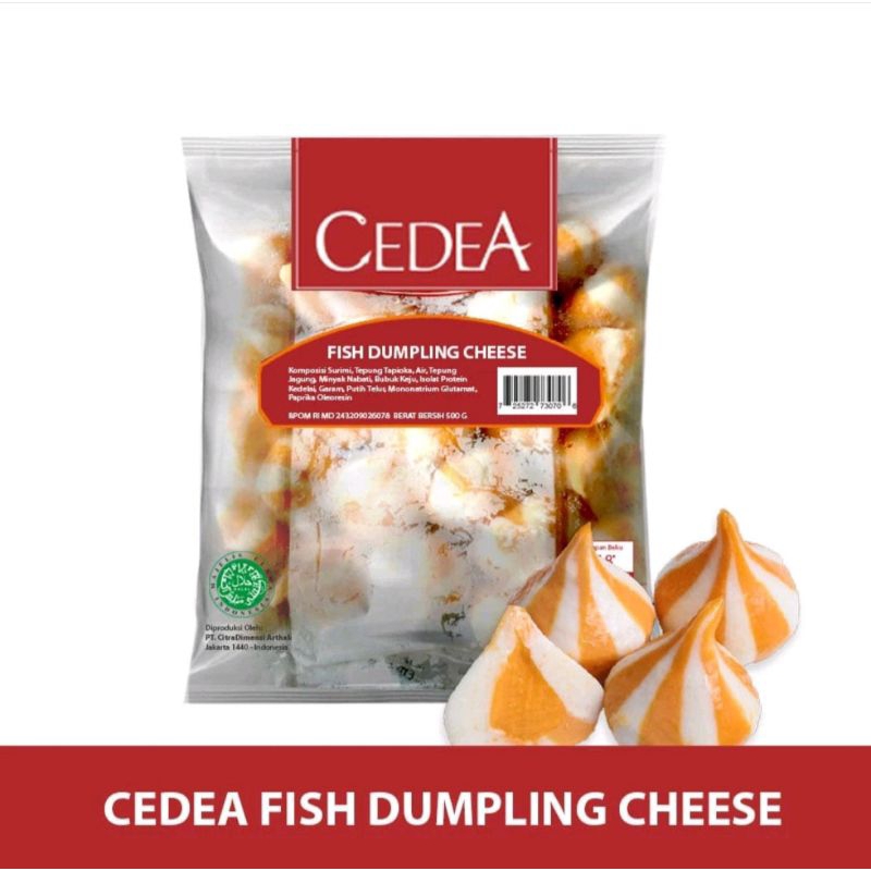 

Dumpling Cheese/Keju CEDEA 500g