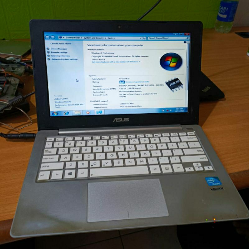 Motherboard Mobo mainboard Laptop Asus x201e