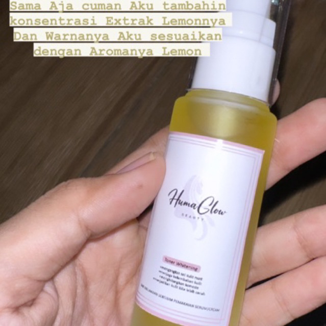 TONER GLOWING HUMA GLOW BEAUTY
