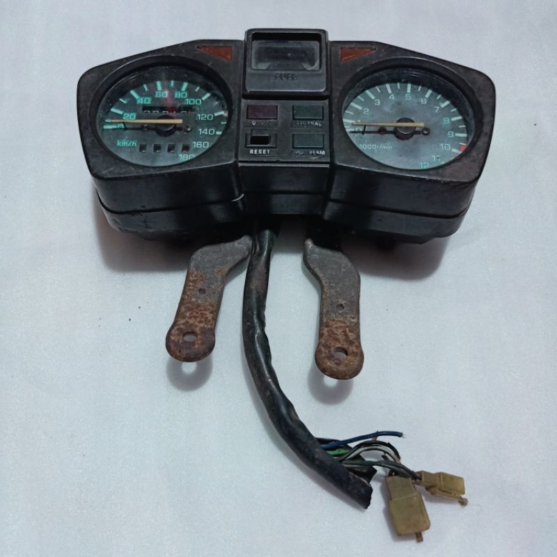 spido spedo speedometer spedometer spidometer odometer gauge motor Yamaha RX king RX-King rxking master bekas