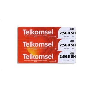 Voucher Telkomsel 2,5 GB 5 Hari Khusus Sumut dan Aceh