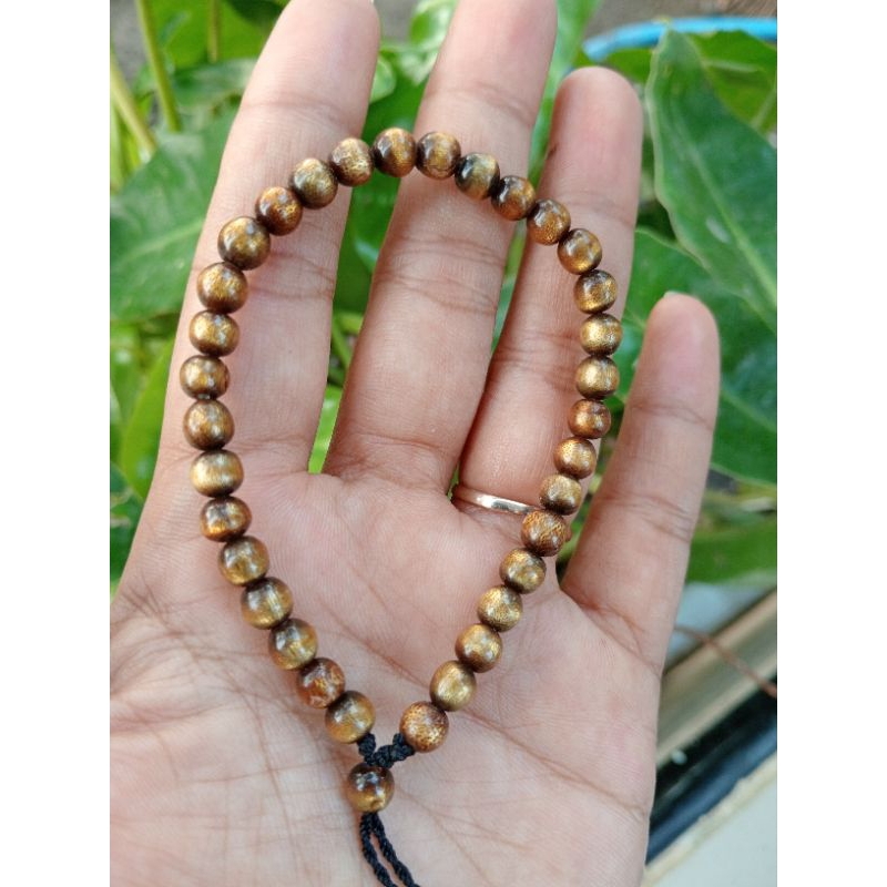 gelang Bahar tunggal tali arus/gelang butiran tunggal tali arus/gelang Bahar tunggal tali arus dim 6