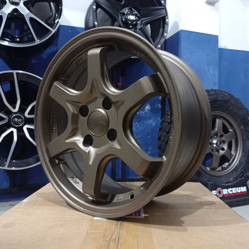 Velg Racing Mobil Brio Ayla Ring 15 Velg Hsr Wheel STY