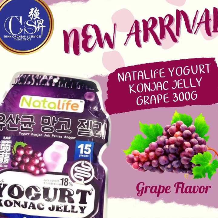 

Harga Murah Natalife Yogurt Konjac Jelly 300g Jelly Rasa Buah dan Yogurt