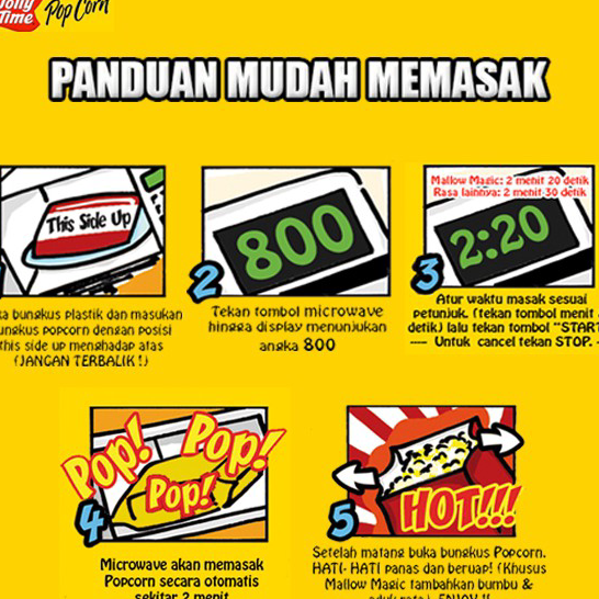 

Kirim Langsung Jolly Time Microwave Popcorn - Family Combo Mania