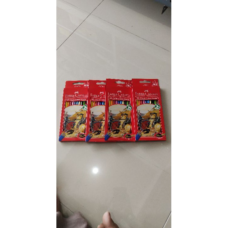 

Terlaku. Pensil warna Faber Castell 12 warna / Panjang Terlaku.