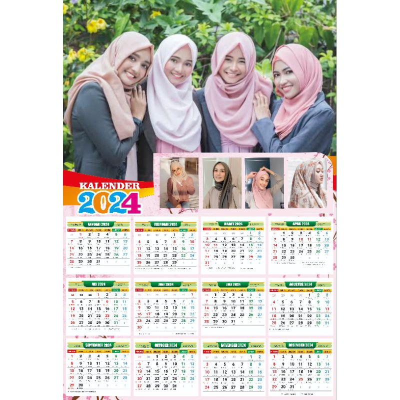 

kalender fhoto. kalender custom. kalender satuan
