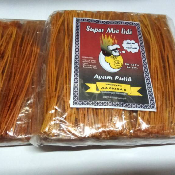 

Bestseller mie lidi super 1pack isi 25pcs