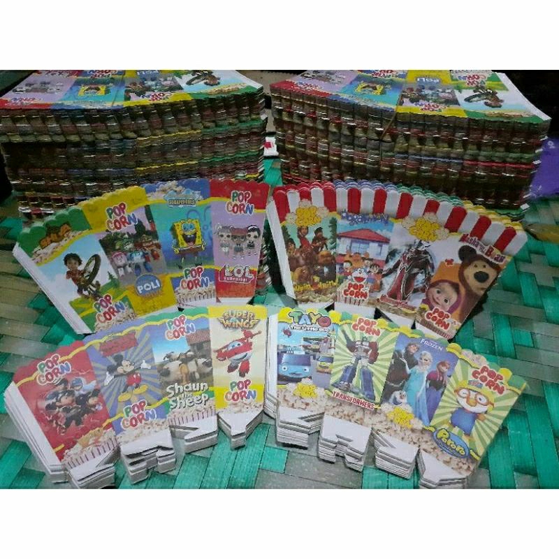 

500pcs bungkus popcorn