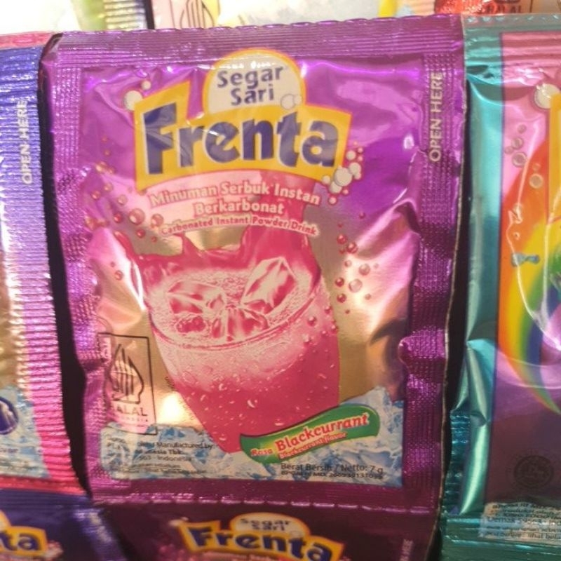 

Segar Sari Frenta Blackcurrant 1renceng