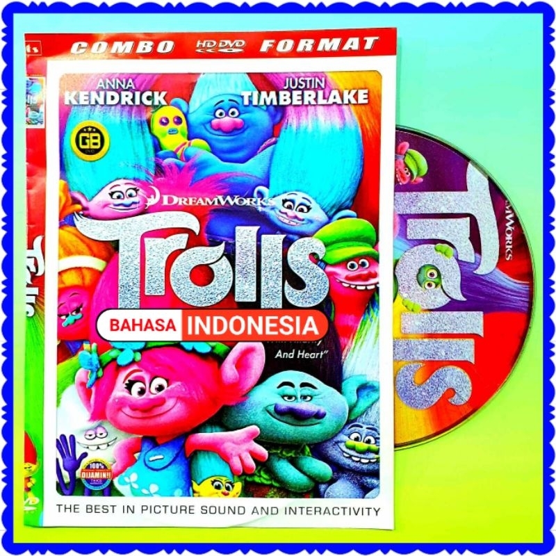 KASET FILM TROLLS DUBBING BAHASA INDONESIA-KASET KARTUN TROLLS-KASET FILM KARTUN TERBARU-FILM KARTUN