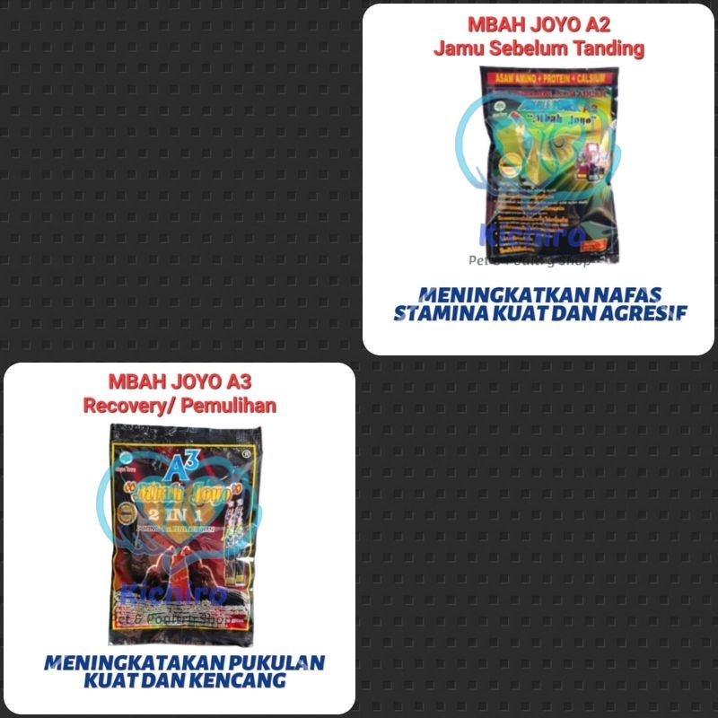 Mbah Joyo A2 isi 12 butir / Mbah Joyo A3 Multivitamin Ayam Laga