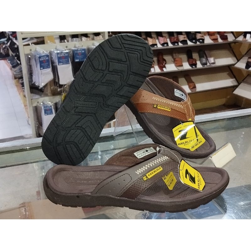 Sandal pakalolo pria kulit,Karang 01 Pakalolo. produk 100%original.