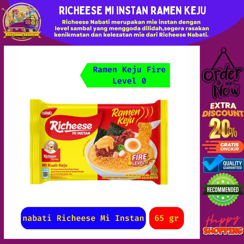 

Richeese Mie Goreng Ramen Keju Level 0