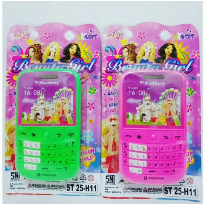 HAKIMTOYS Mainan handphone hp barbie mainan bunyi