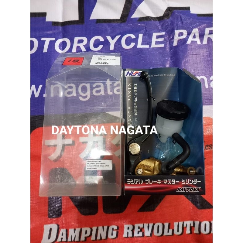 Master Rem depan daytona Nissin radial fr17mm original