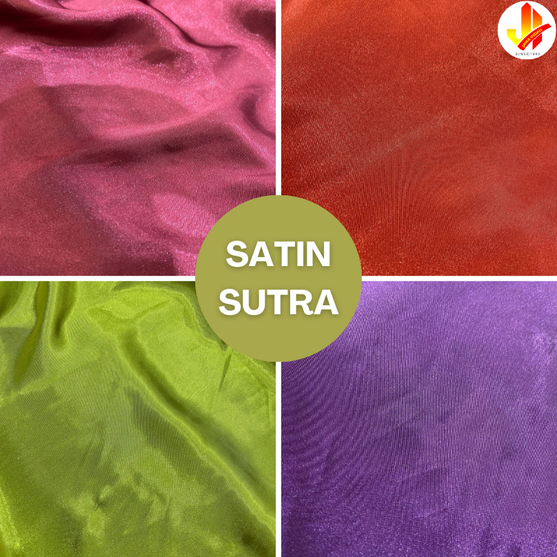 KAIN SATIN SUTRA HARGA PER 1/2 METER